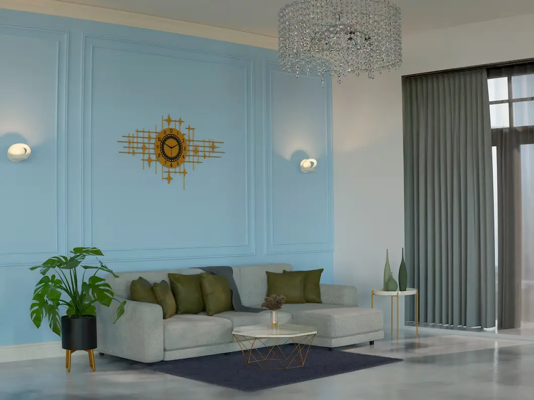 3d room interior with classic design furniture 23 2150895589